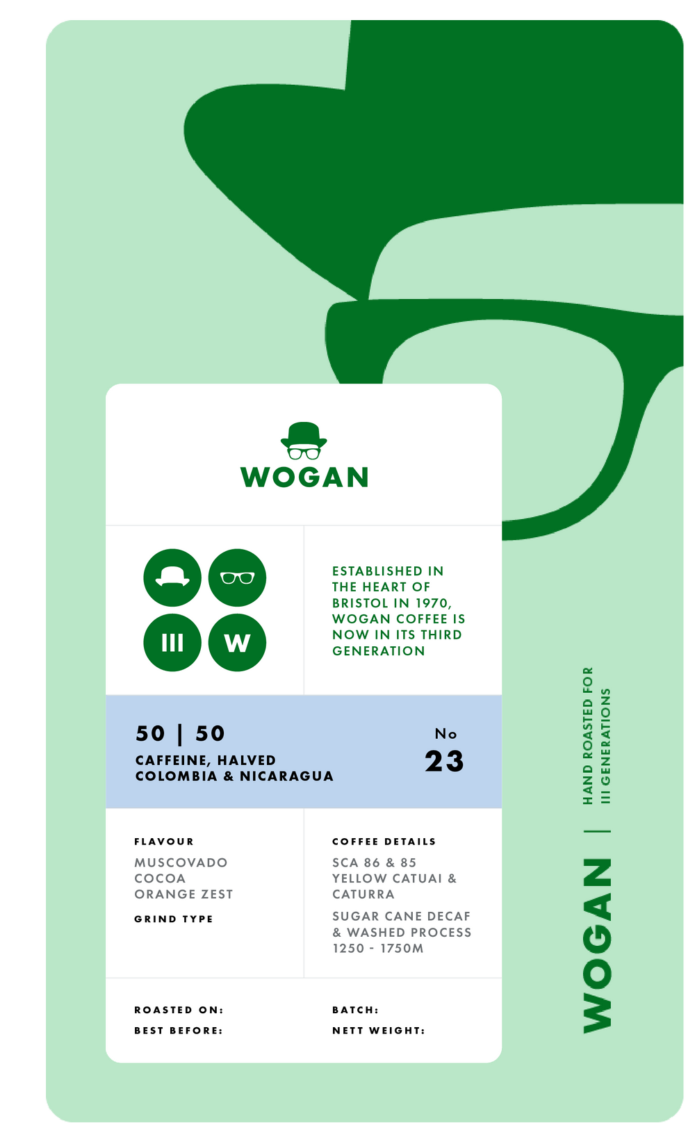 50 | 50: Half the Caffeine