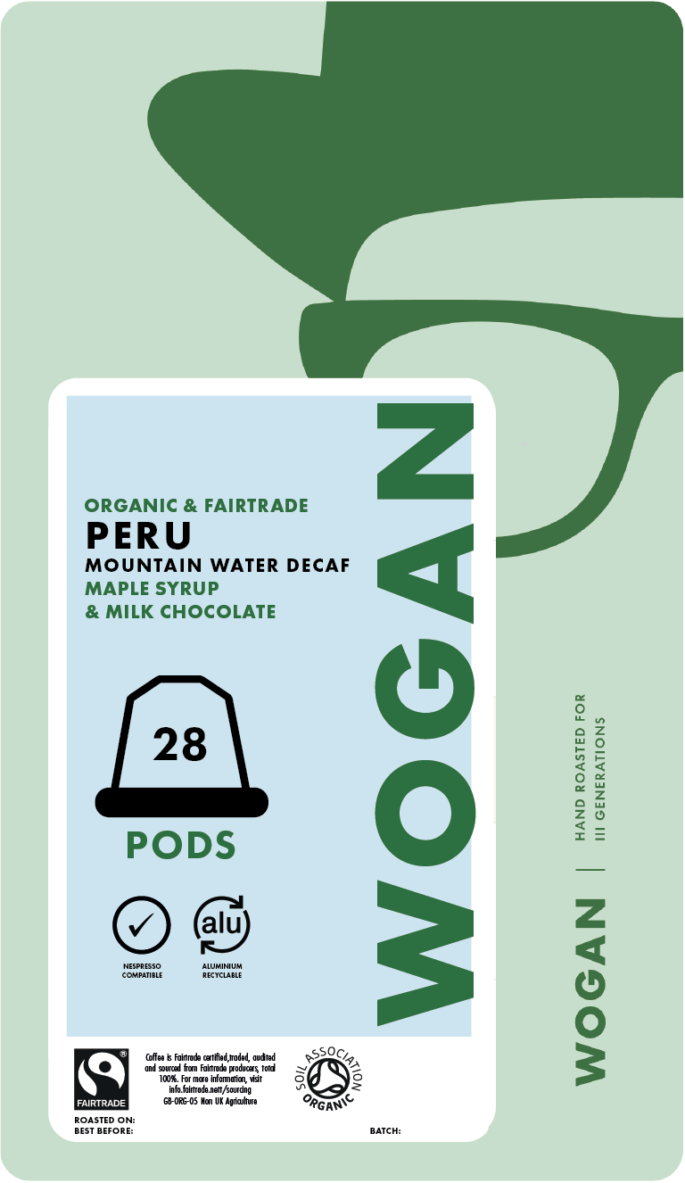 Peru Mountain Water Decaffeinated Coffee Pods