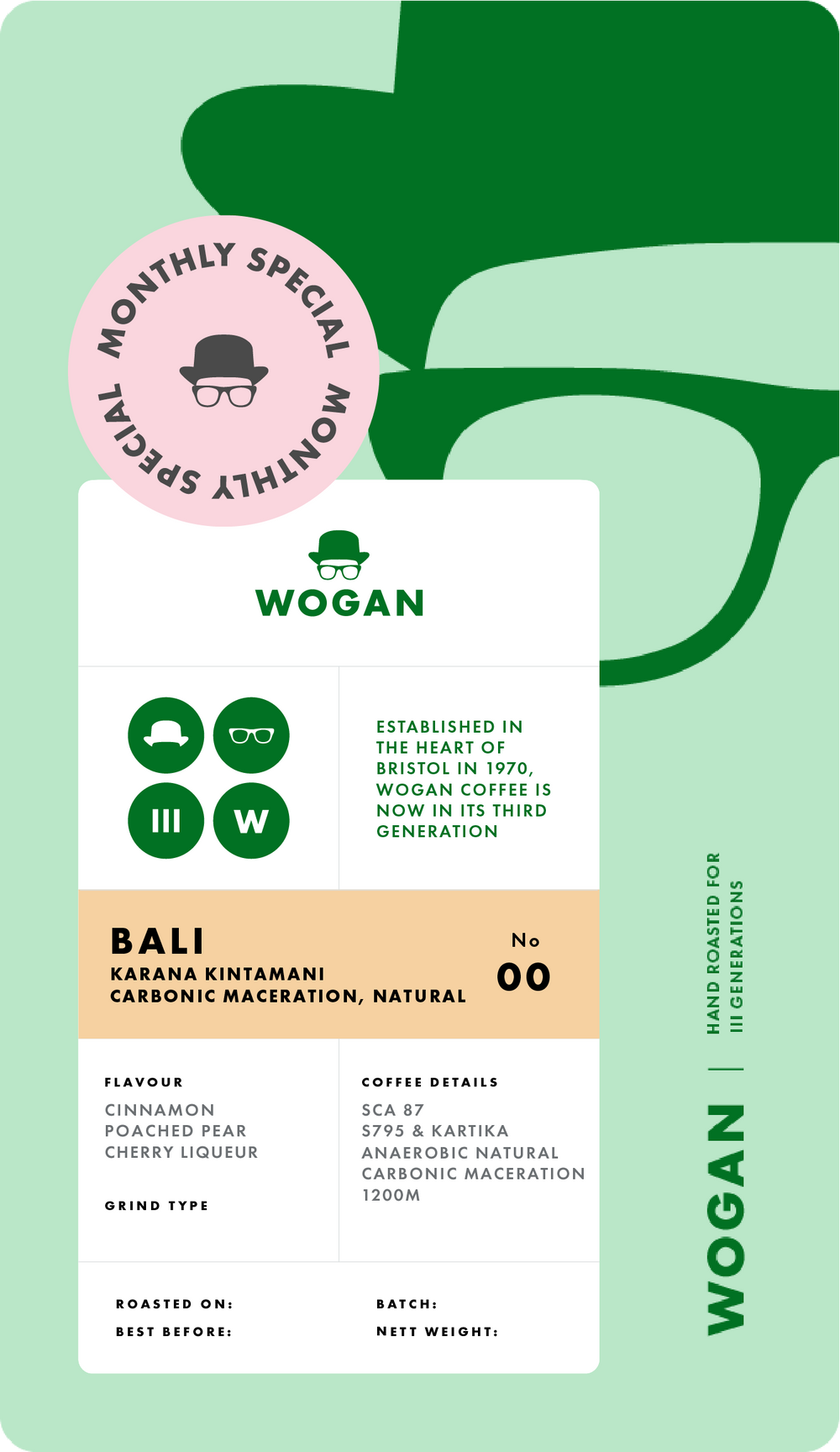 MONTHLY SPECIAL - Bali, Karana Kintamani, Carbonic Maceration, Natural