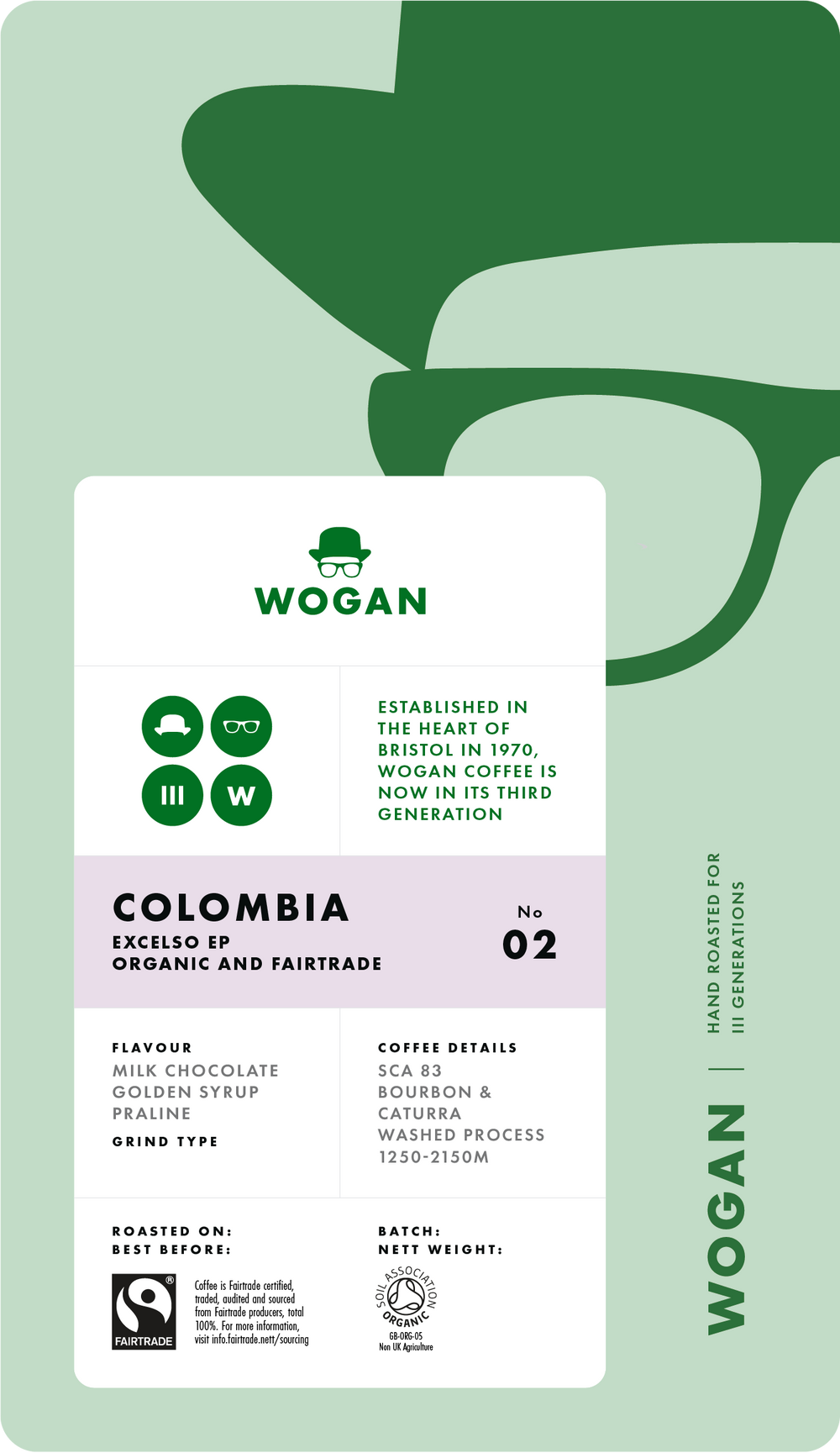 Colombia Excelso EP Organic Fairtrade