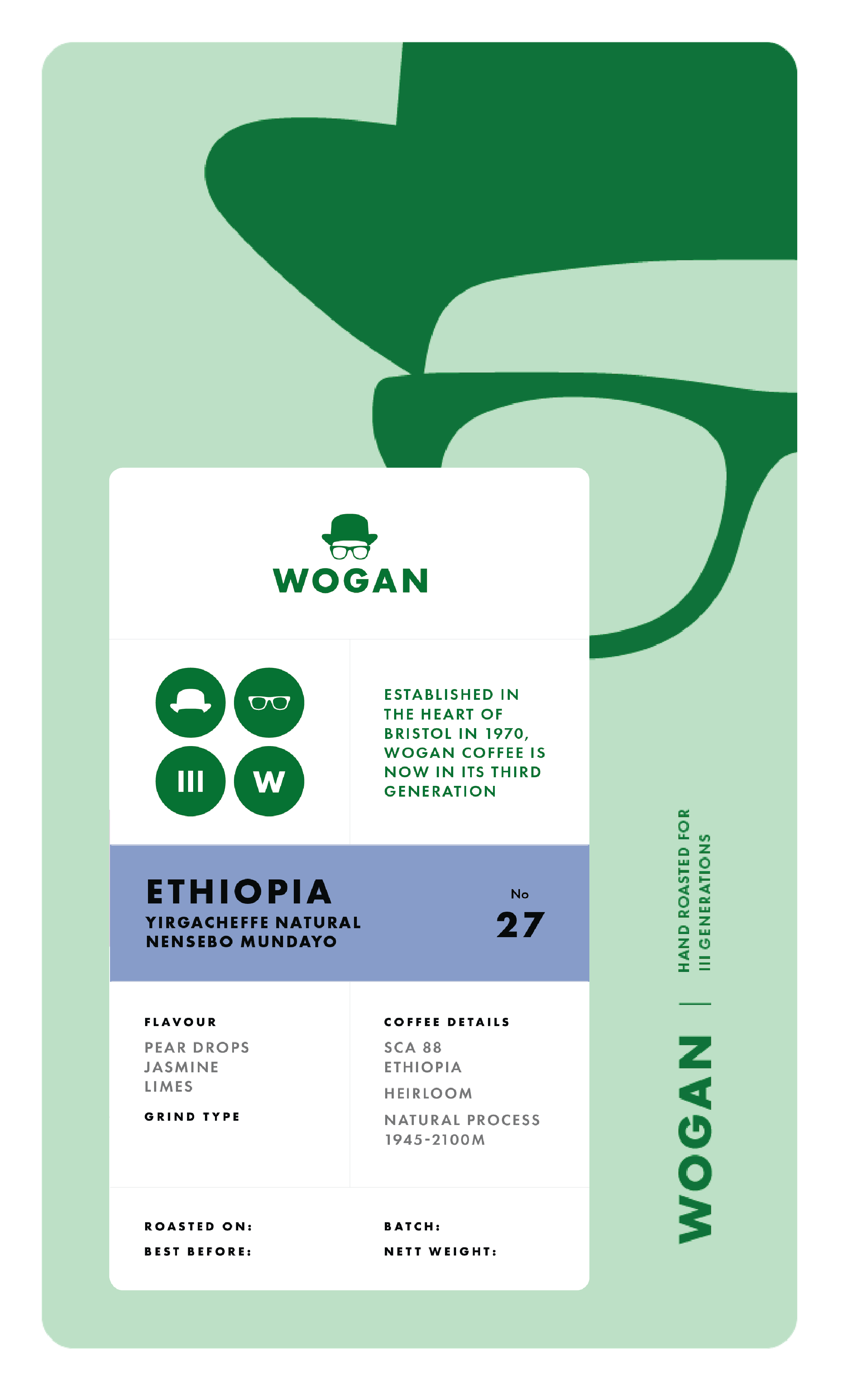 Photo of Ethiopia Yirgacheffe Natural Nensebo Mundayo