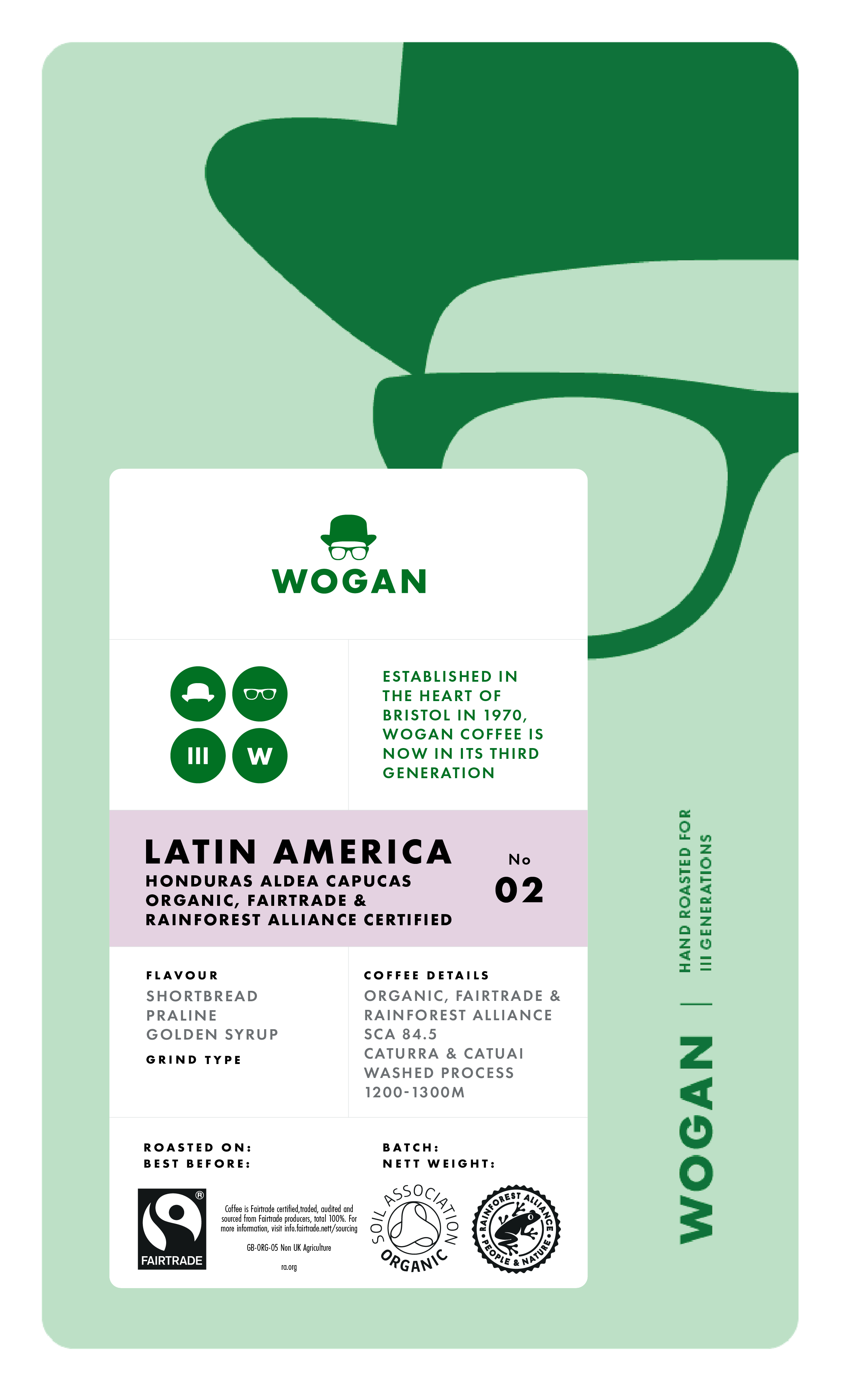 Photo of WOGAN ORGANIC FAIRTRADE LATIN AMERICA NO 02