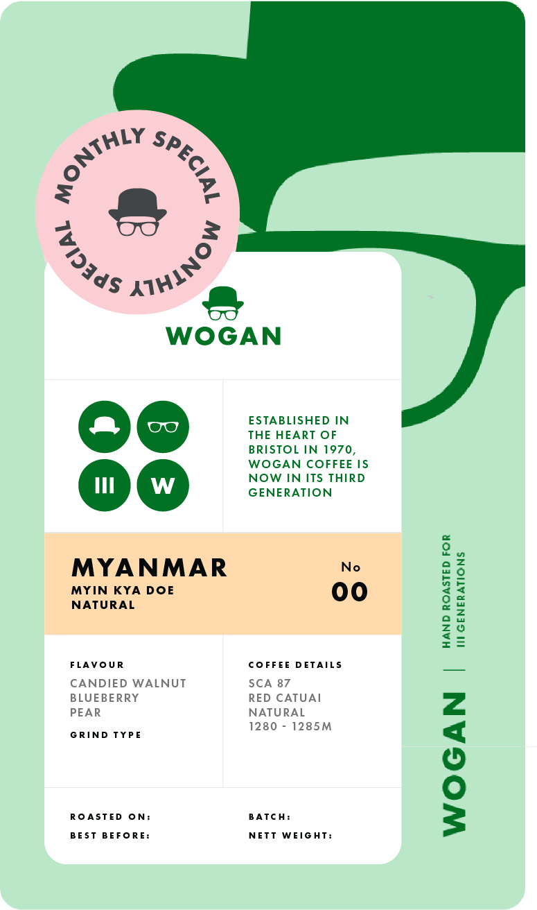 MONTHLY SPECIAL - Myanmar, MYIN KYA DOE, Natural