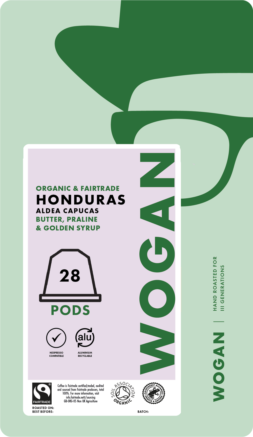 Honduras Aldea Capucas Coffee Pods