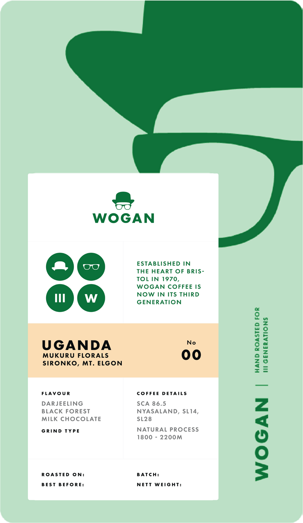 MONTHLY SPECIAL - UGANDA, MUKURU FLORALS SIRONKO, MT. ELGON